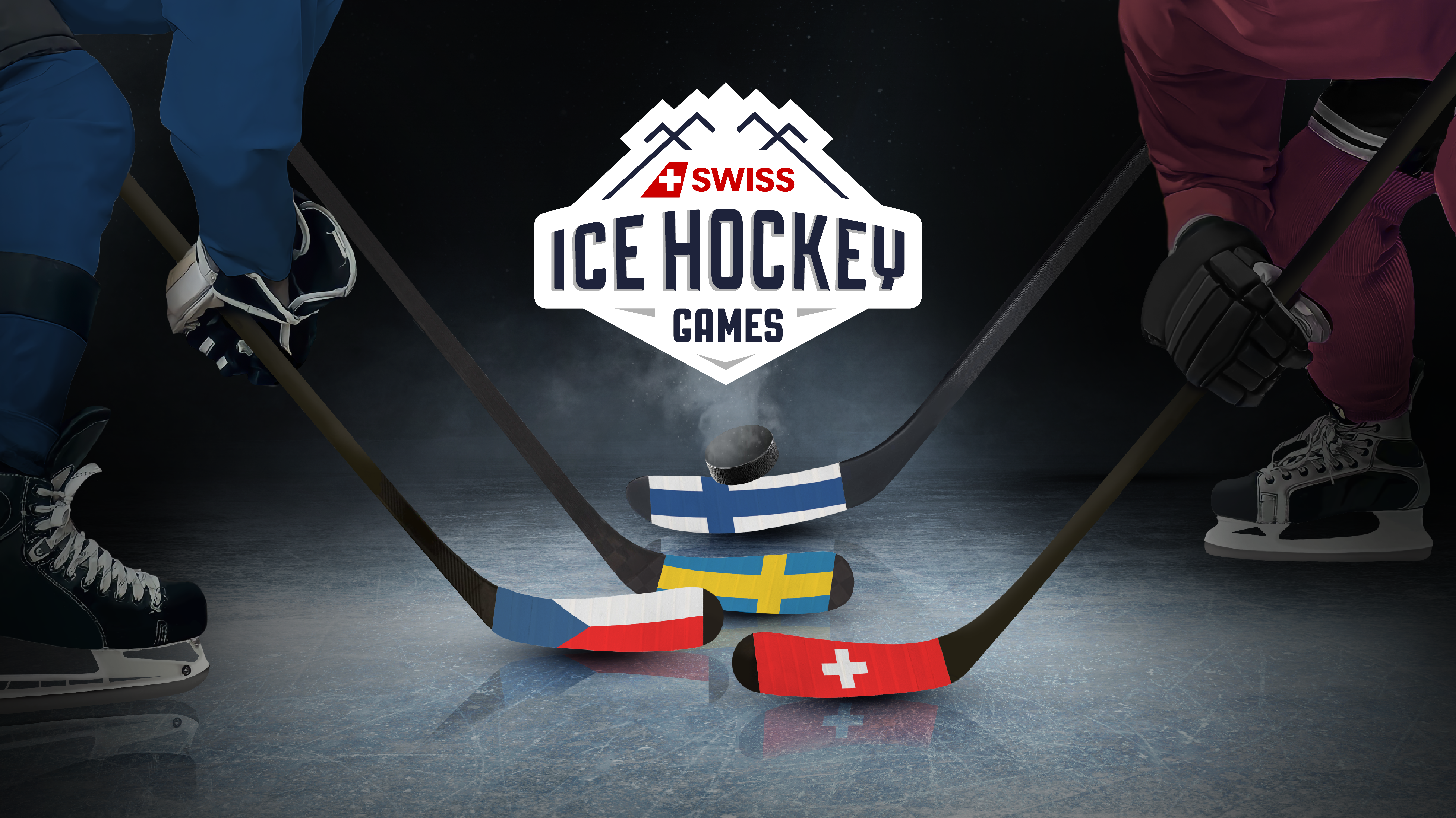 SWISS Ice Hockey Games - Euro Hockey Tour | CZE-SWE & SUI-FIN Day Pass