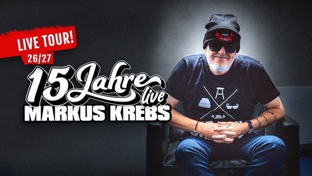 15 Jahre Markus Krebs – Das Beste aus 6 Live-Programmen in Stadthalle Vennehof, Borken 23/11/2026