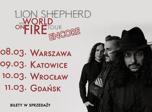 Lion Shepherd World On Fire Tour 2020, 2020-03-11, Gdansk