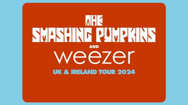The Smashing Pumpkins & Weezer in The O2, London 08/06/2024