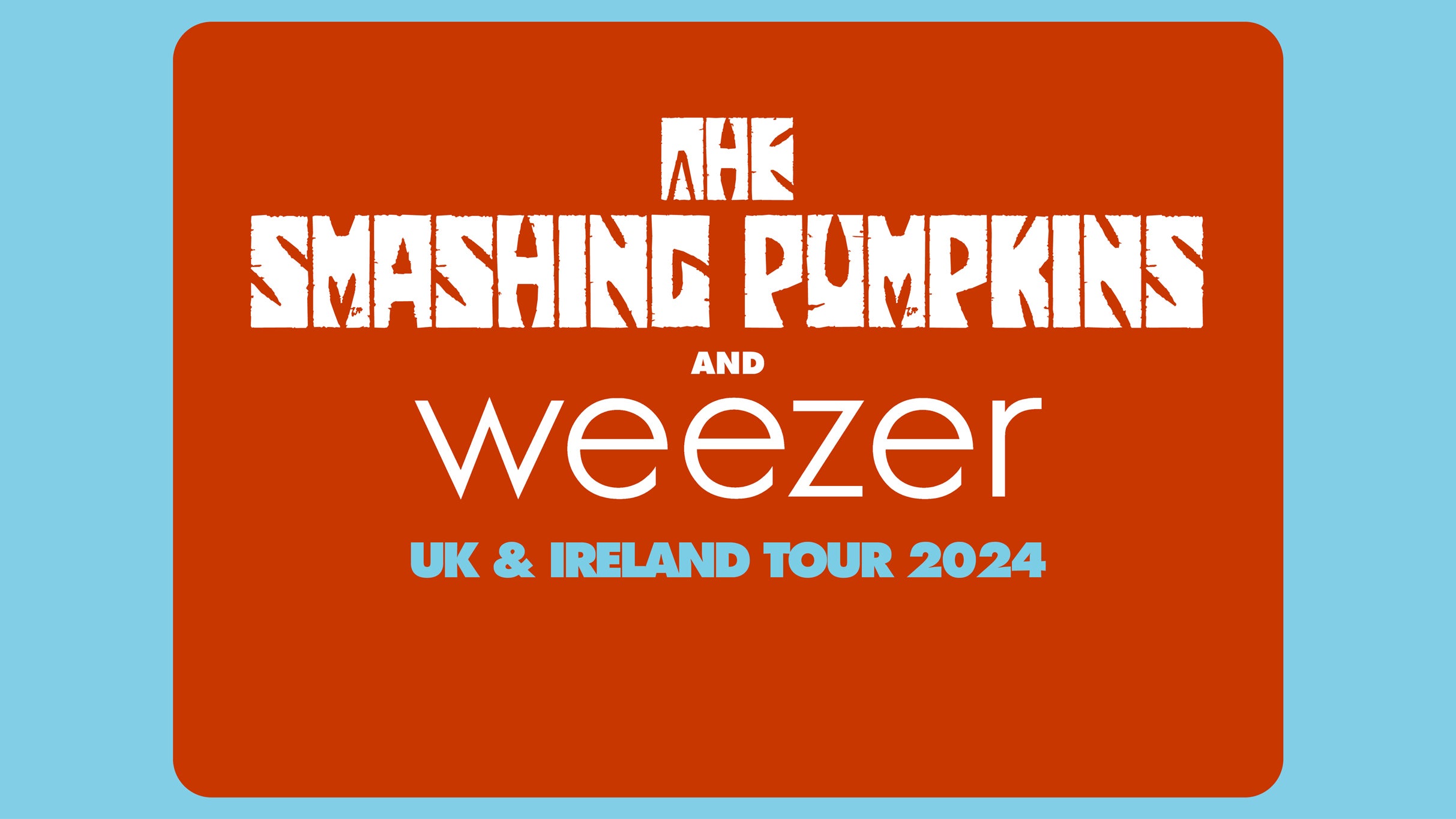 Smashing Pumpkins and Weezer presale information on freepresalepasswords.com