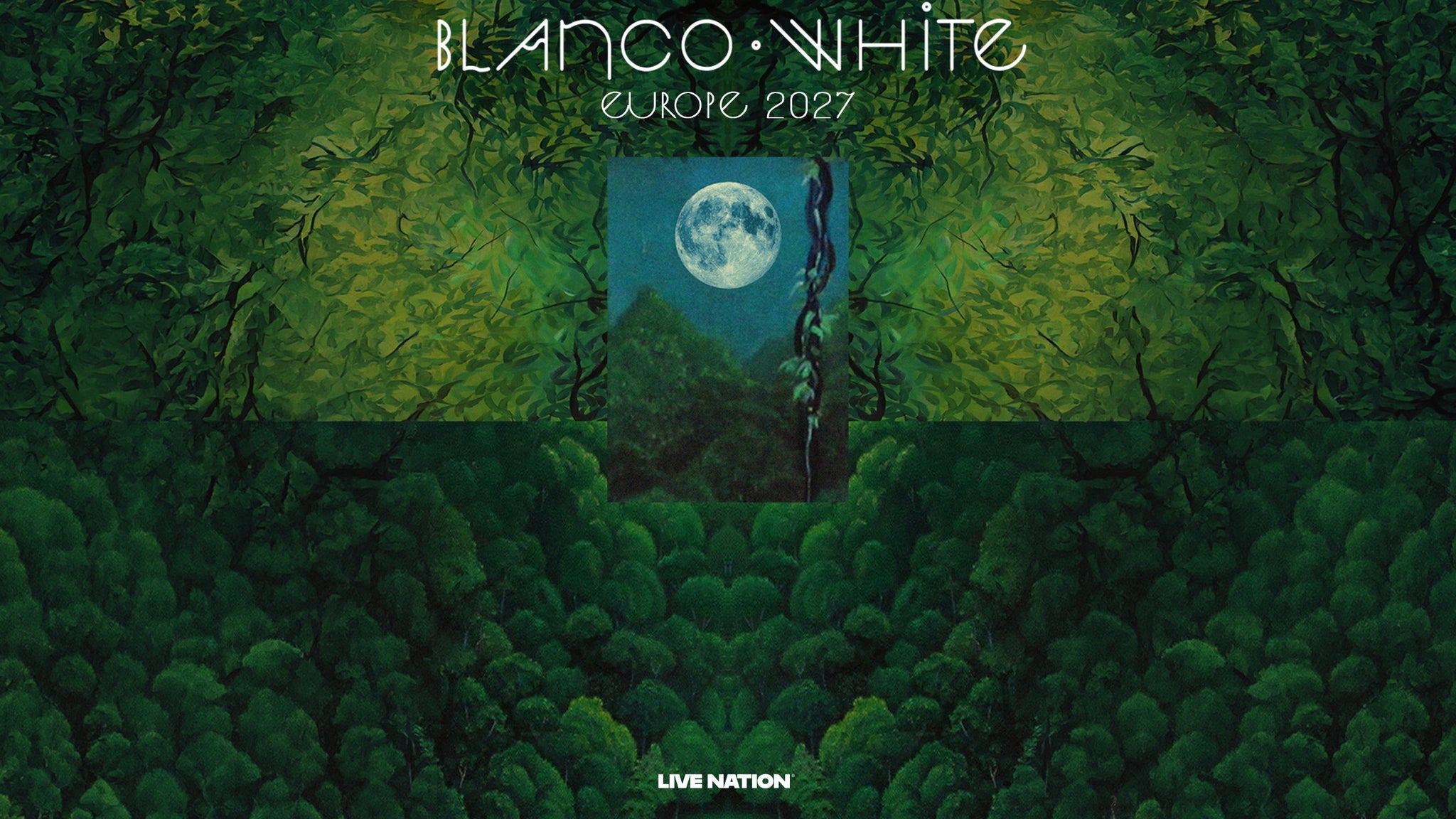Blanco White — gig artwork