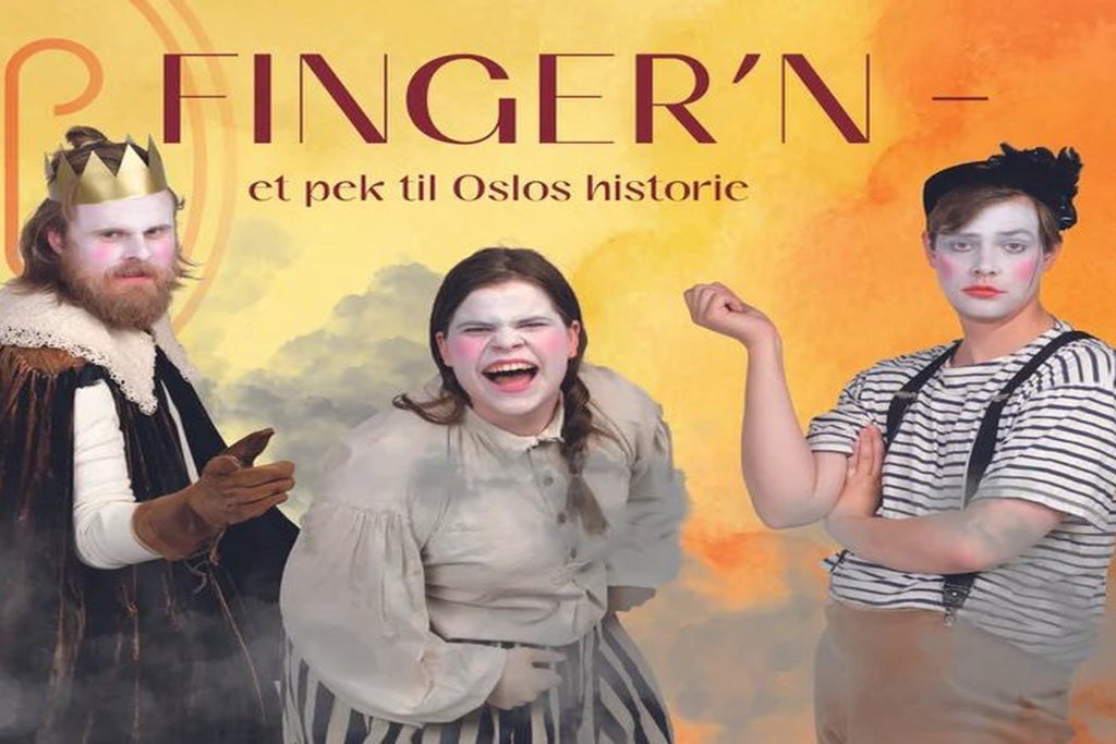 FINGER''N - et pek til Oslos historie - UTSOLGT! show poster