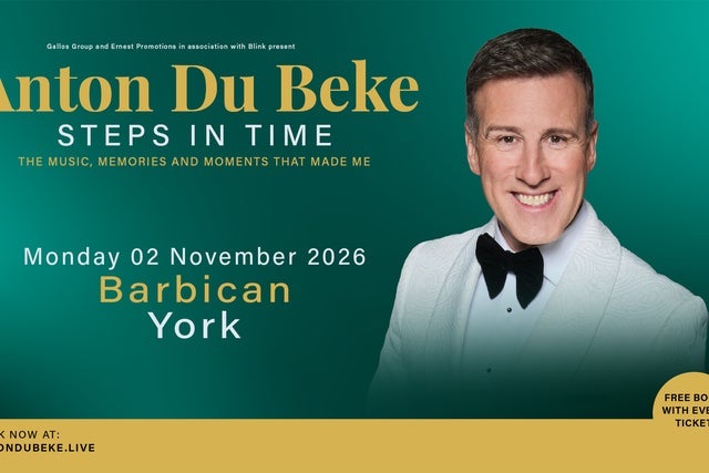 Presales to anton du beke: members use these when buying pre-sale tickets