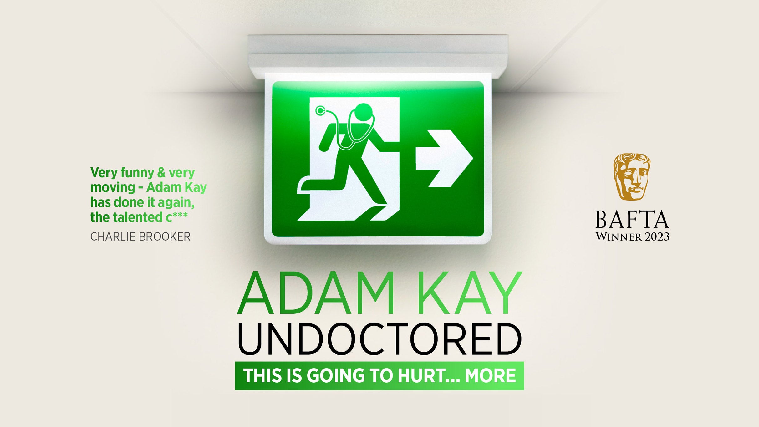 Adam Kay: Undoctored Event Title Pic