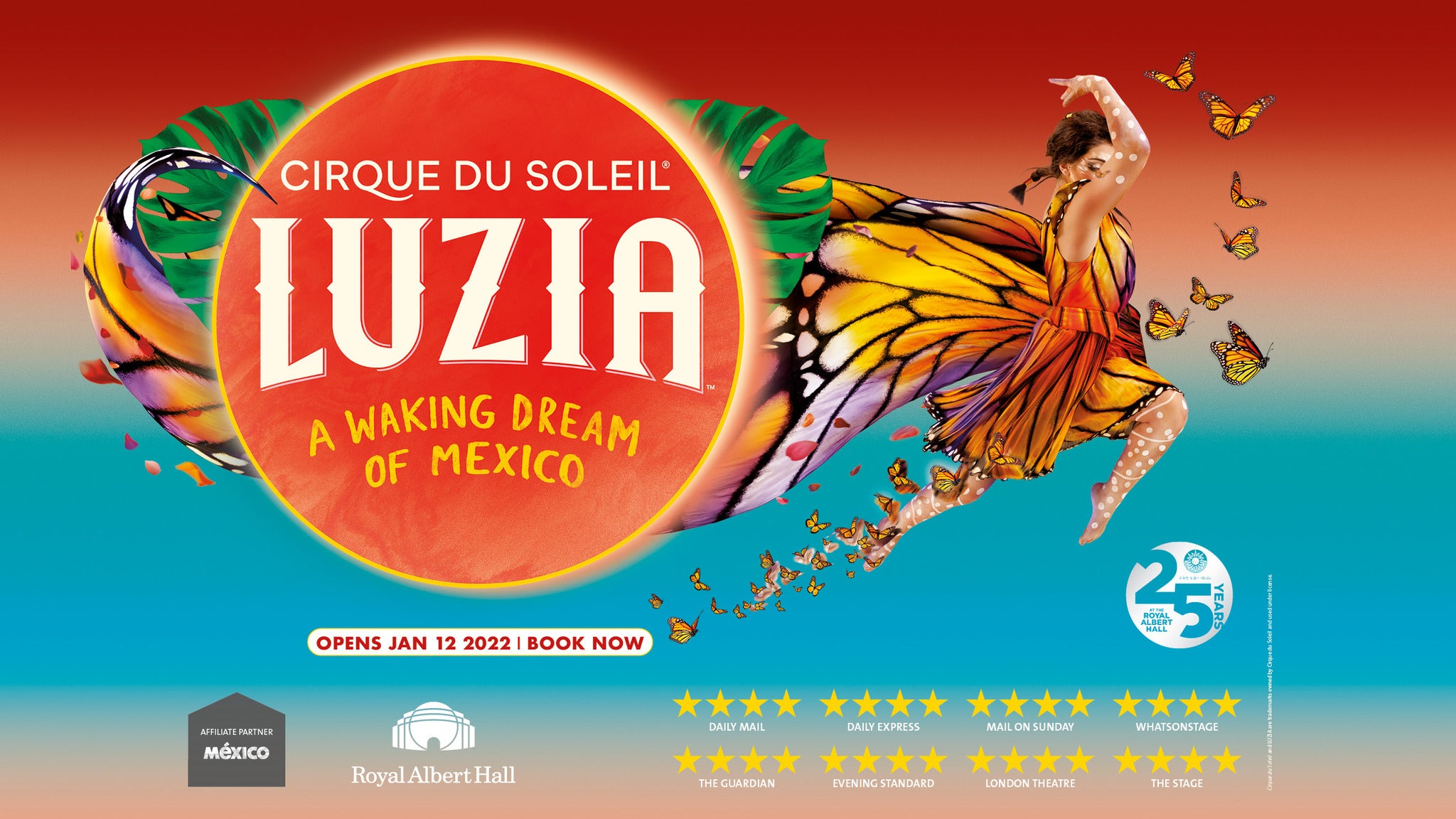 Cirque Du Soleil: Luzia Event Title Pic