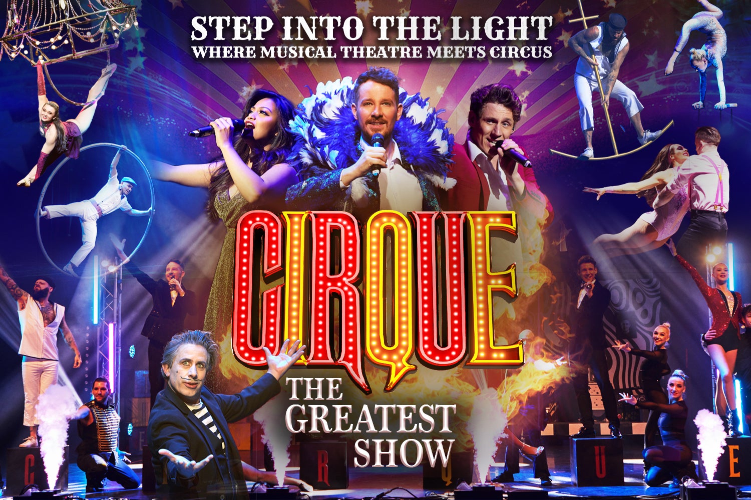 Cirque the greatest show Event Title Pic