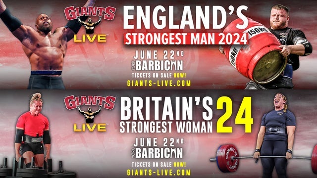 England's Strongest Man & Britain's Strongest Woman - All Day Ticket