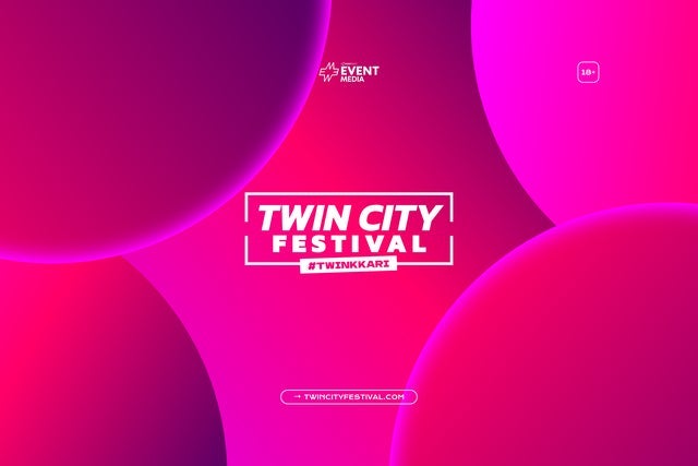 Presales to twin city festival: members use these when buying pre-sale tickets