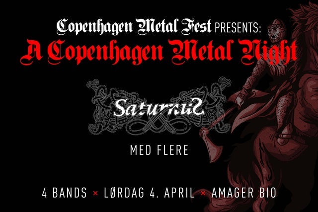 A Copenhagen Metal Night presale information on freepresalepasswords.com