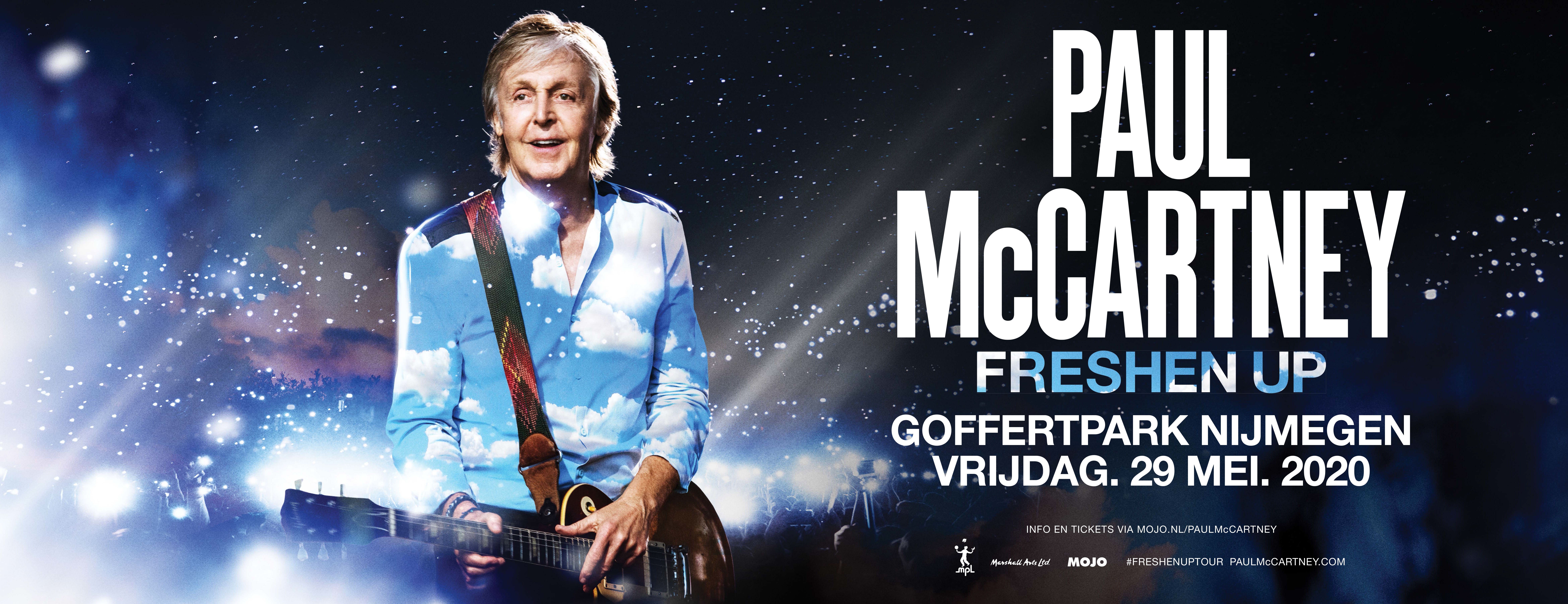 Paul McCartney - Official VIP Ticket and Hotel Experiences Event Title Pic