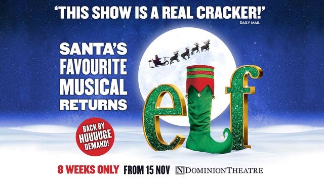 Elf the Musical tickets and events in UK 2024