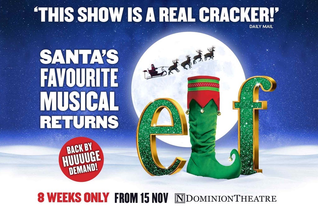 Elf the Musical - Live Lounge Premium Package in UK Regional