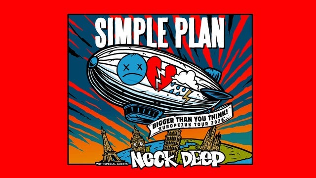 Simple Plan v O2 universum, Praha 9 18/10/2026