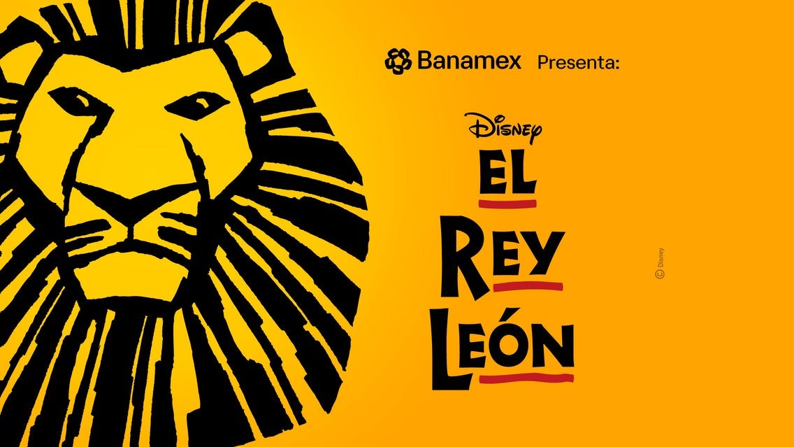 Flyer de El Rey León