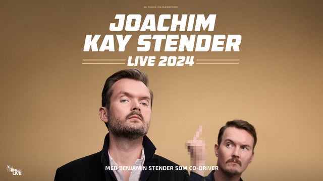 JOACHIM KAY STENDER – LIVE 2024 i Roskilde Kongrescenter 04/11/2024
