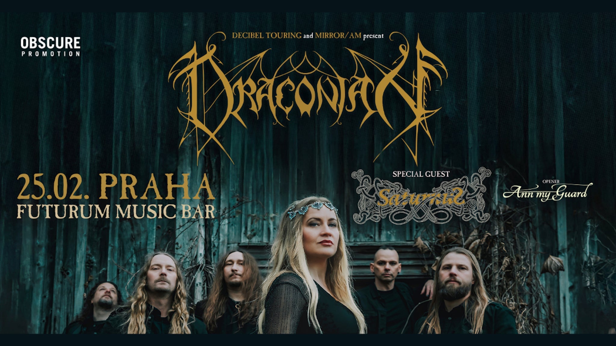 DRACONIAN, SATURNUS, ANN MY GUARD