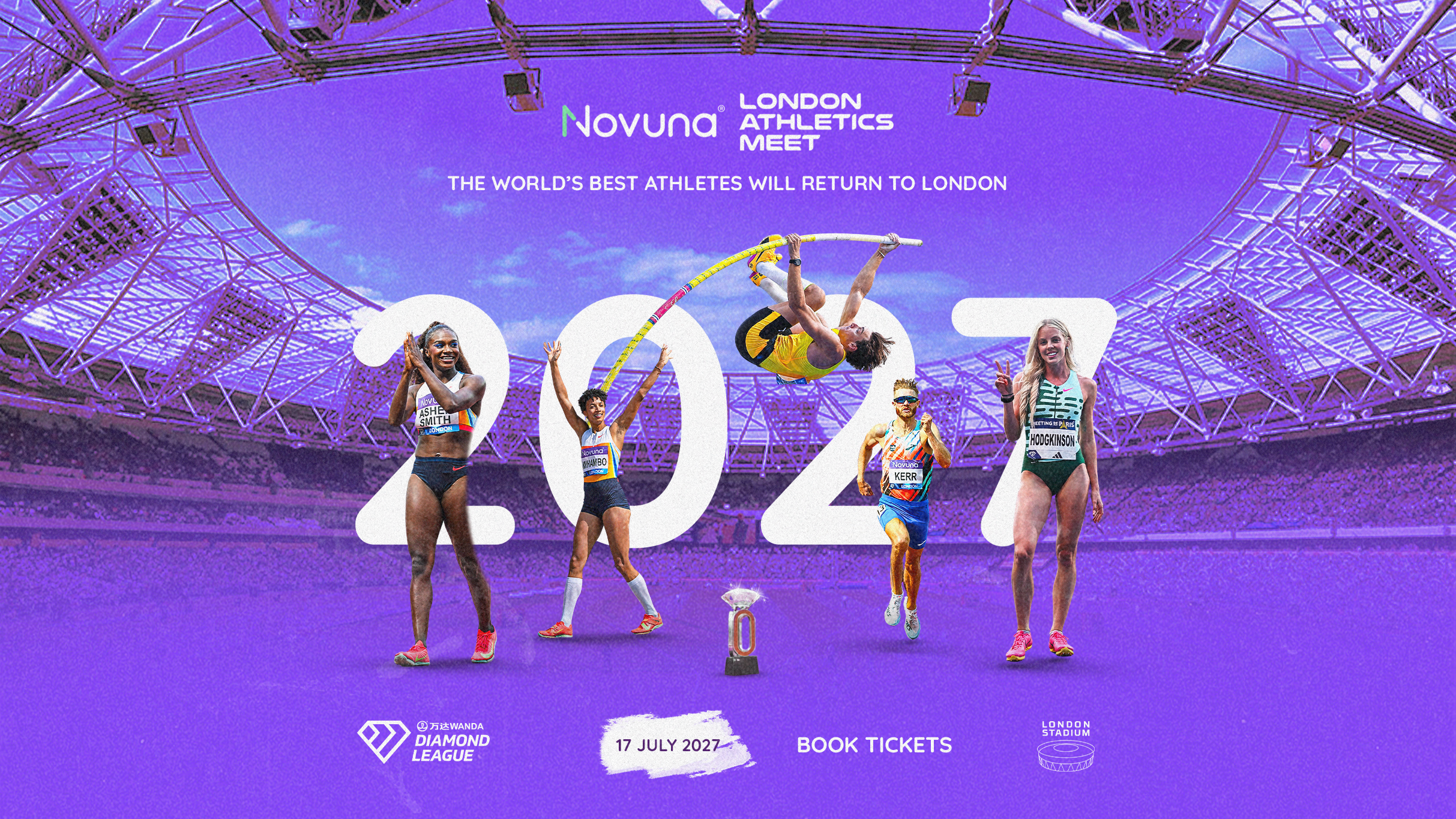 Novuna London Athletics Meet 2027 - Part of Wanda Diamond League