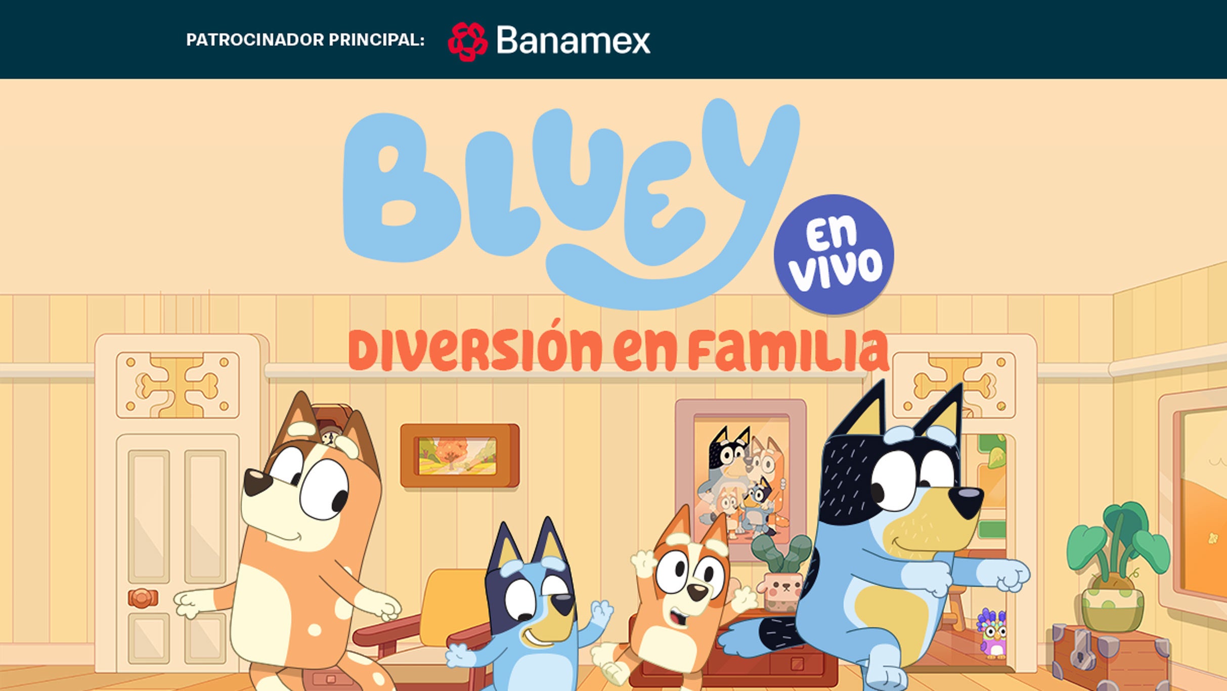 Bluey en Vivo, Diversion en Familia
