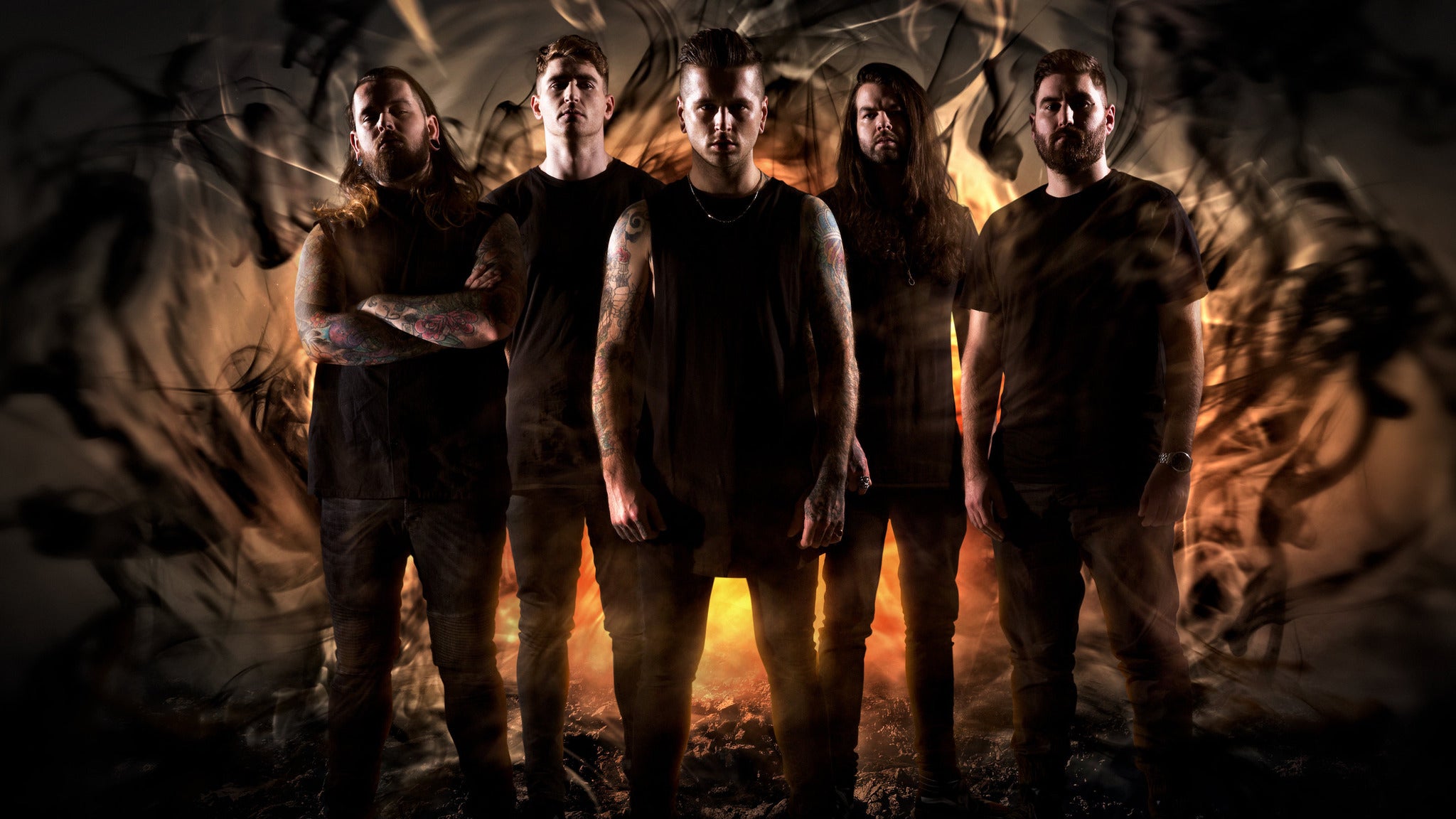 Bury Tomorrow: Performing 'black Flame' In Full Event Title Pic