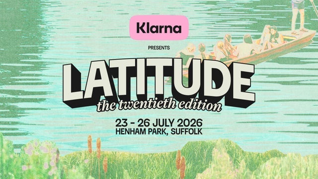 Latitude Festival 2026 – Sunday Day Ticket in Henham Park, Suffolk 26/07/2026