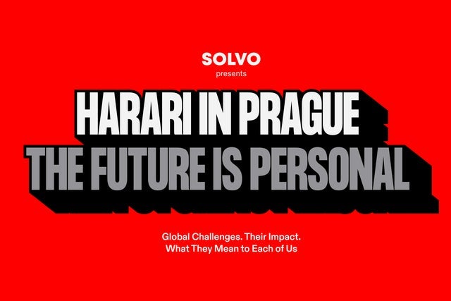 Harari in Prague. The future is personal