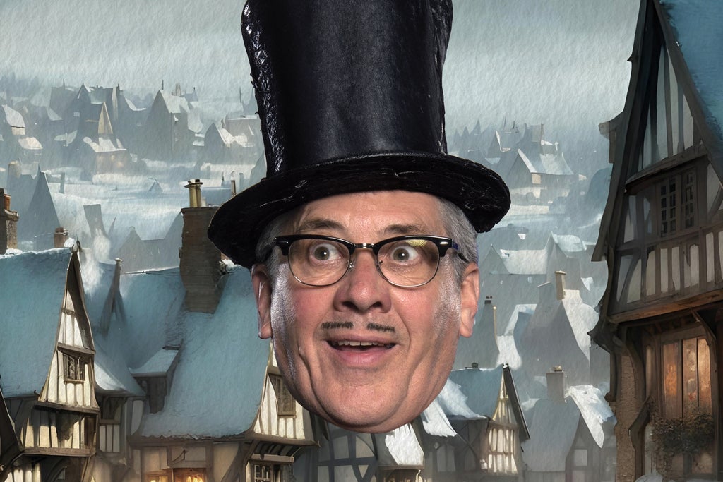 Count Arthur Strong Is Charles Dickens In ''a Christmas Carol'' in Sweden