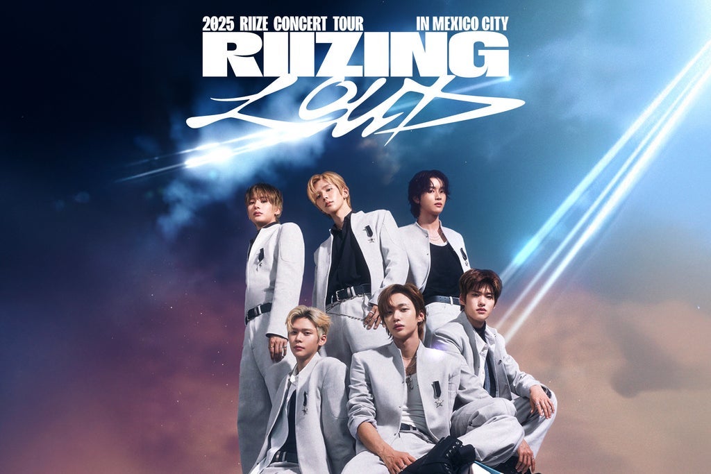2025 Riize Concert Tour [Rizzing Loud] In Mexico City - Event poster