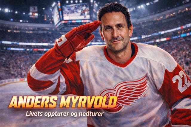 Anders Myrvold – Livets oppturer og nedturer show poster