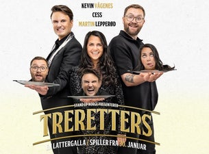 Bilde for arrangement TRERETTERS - Kevin Vågenes, Cess & Martin Lepperød