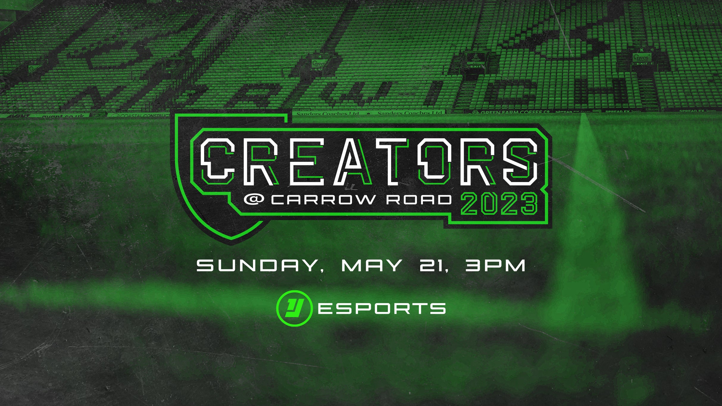 Creators At Carrow Road 2023 Event Title Pic