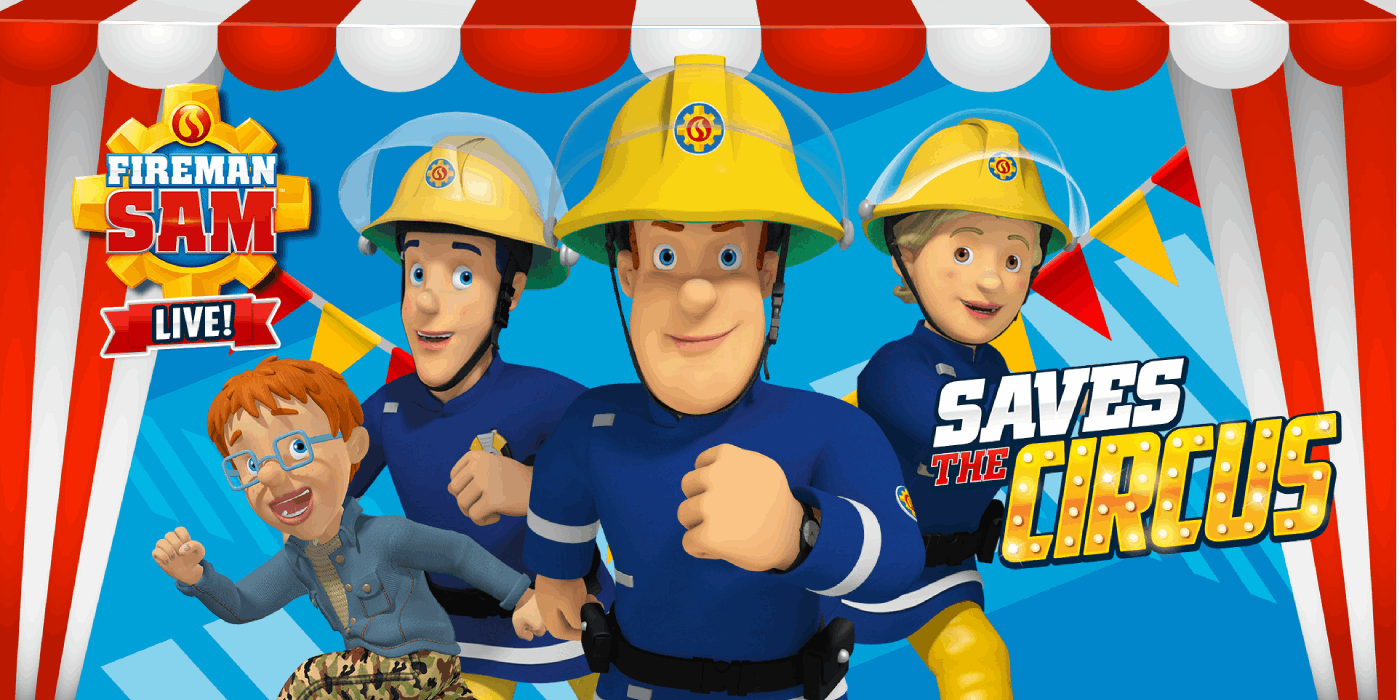 Fireman Sam Live The Great Camping Adventure Event Title Pic