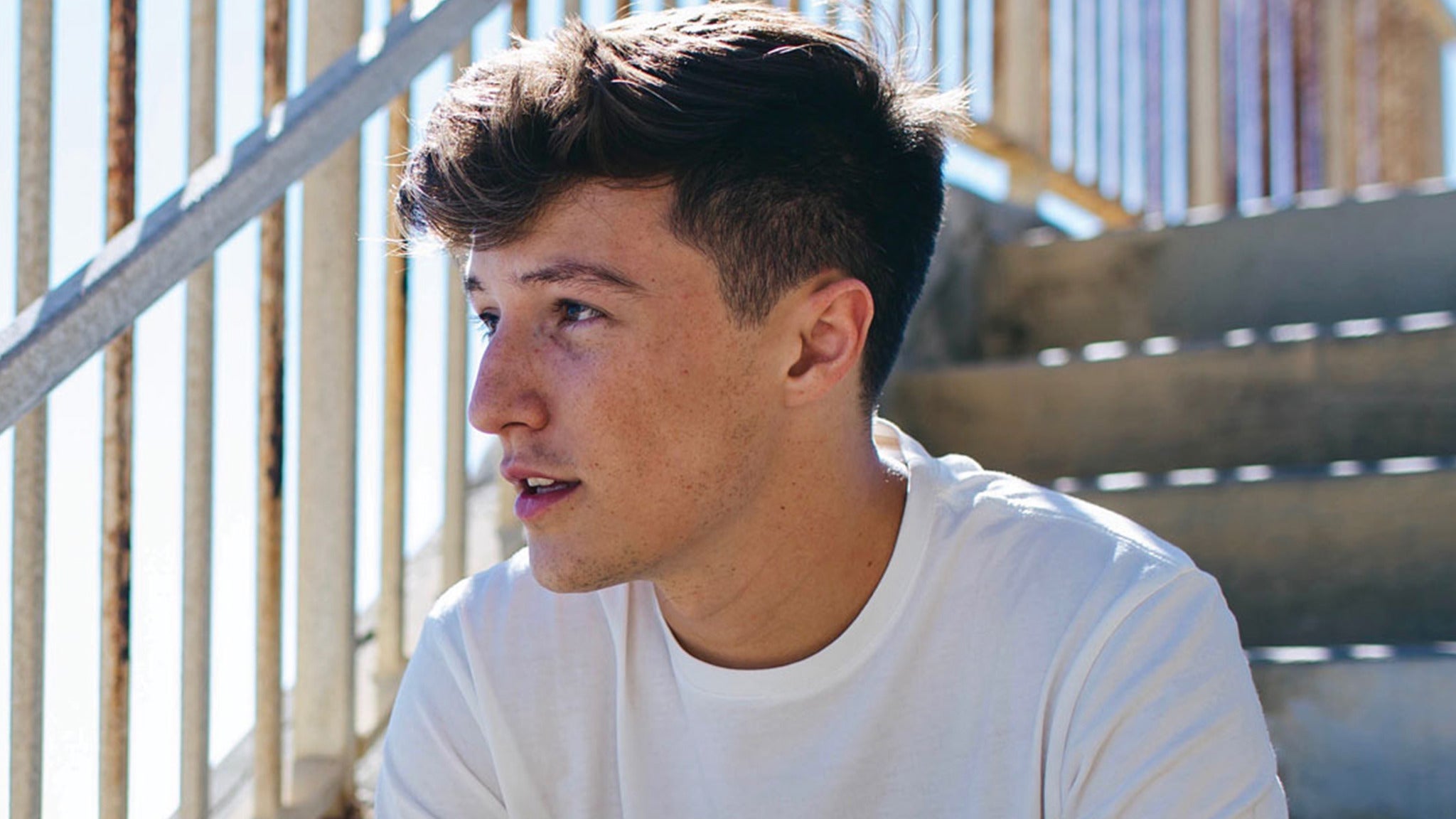 Myles Parrish in San Diego promo photo for Live Nation presale offer code