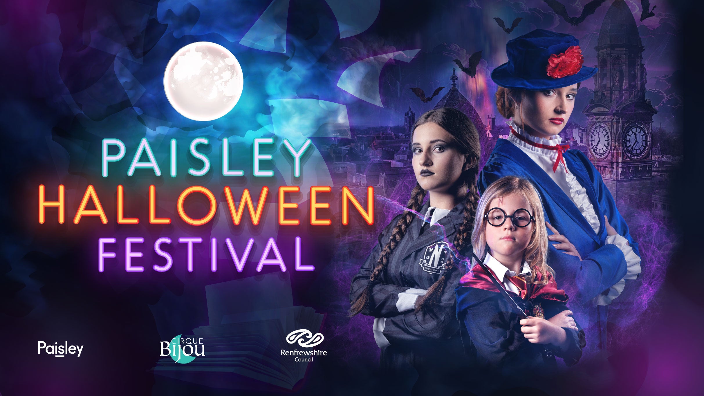 Paisley Halloween Festival 2025 - Parade - Grandstand Seating View