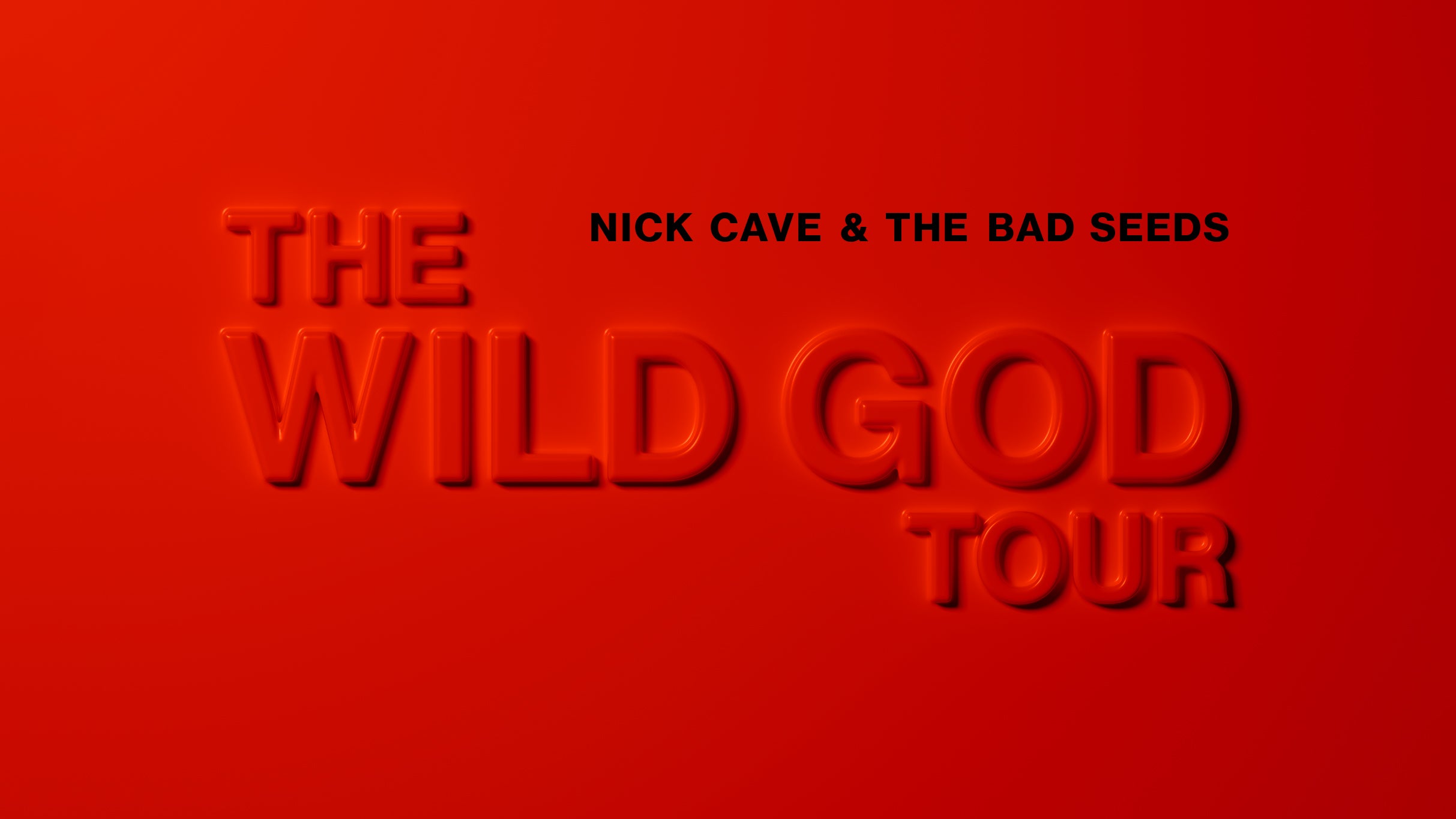 Nick Cave & the Bad Seeds : The Wild God Tour in Dublin promo photo for Three+ presale offer code
