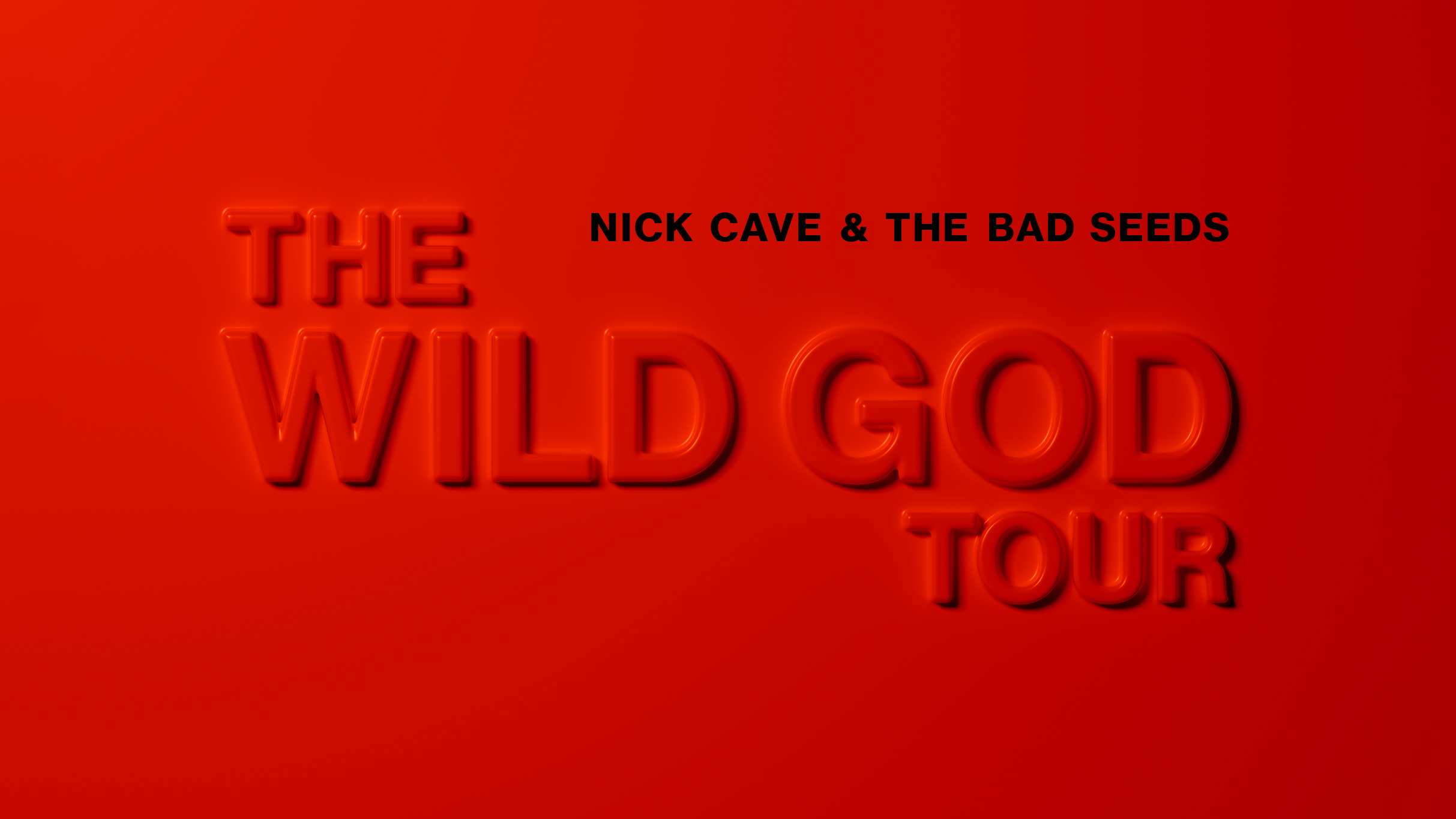 Nick Cave & the Bad Seeds : The Wild God Tour