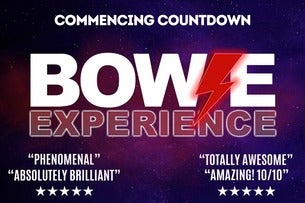 Bowie Experience Seating Plans Bowie Experience Seating Plans