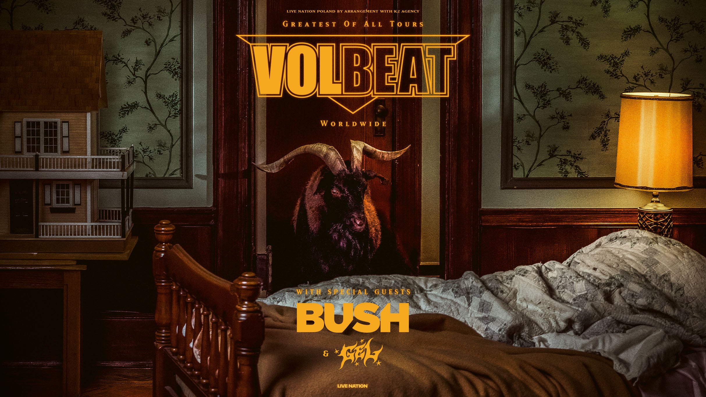 Ticket Reselling Volbeat: GREATEST OF ALL TOURS WORLDWIDE