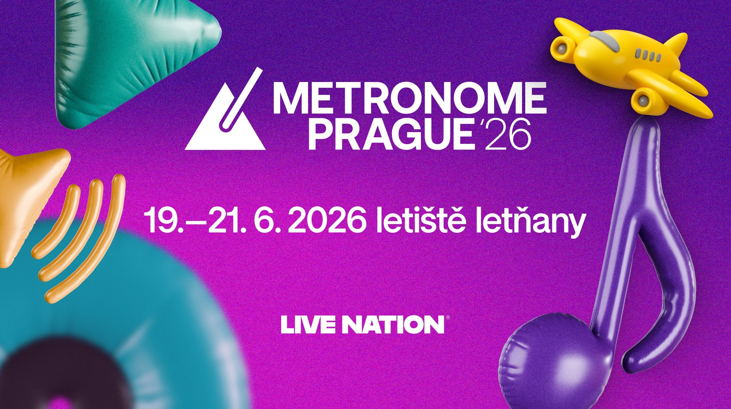 METRONOME PRAGUE 2026 | 3-DENNÍ VSTUPENKY - VIP