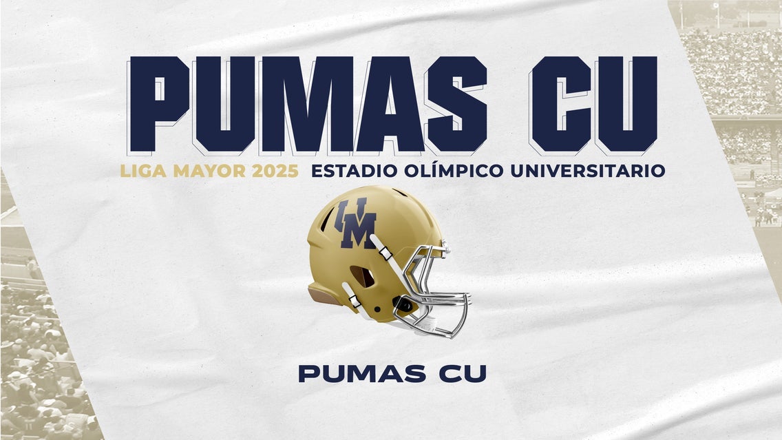Pumas CU UNAM v. Borregos ITESM MTY - Event poster