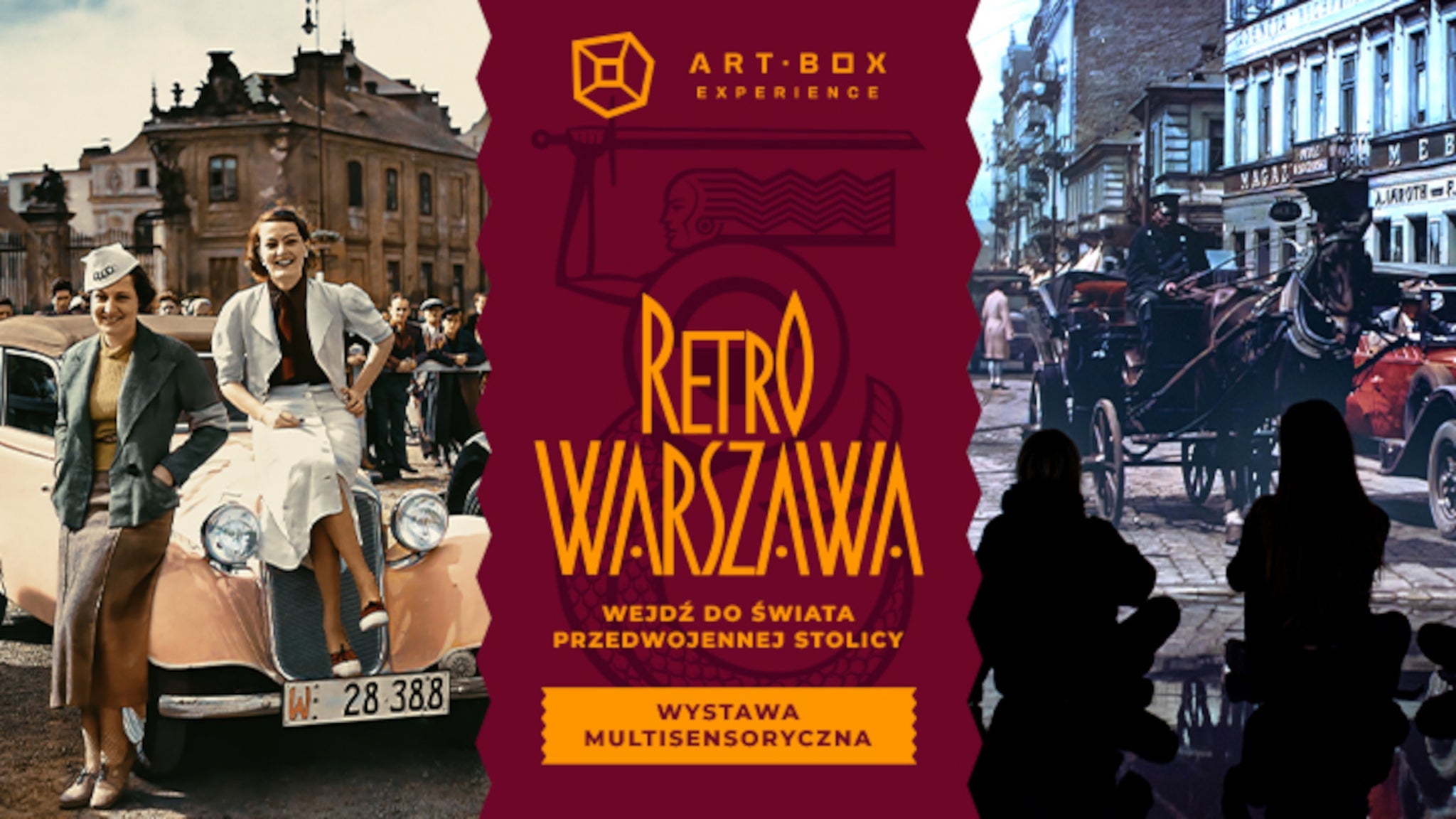 RETRO WARSZAWA - wystawa multisensoryczna