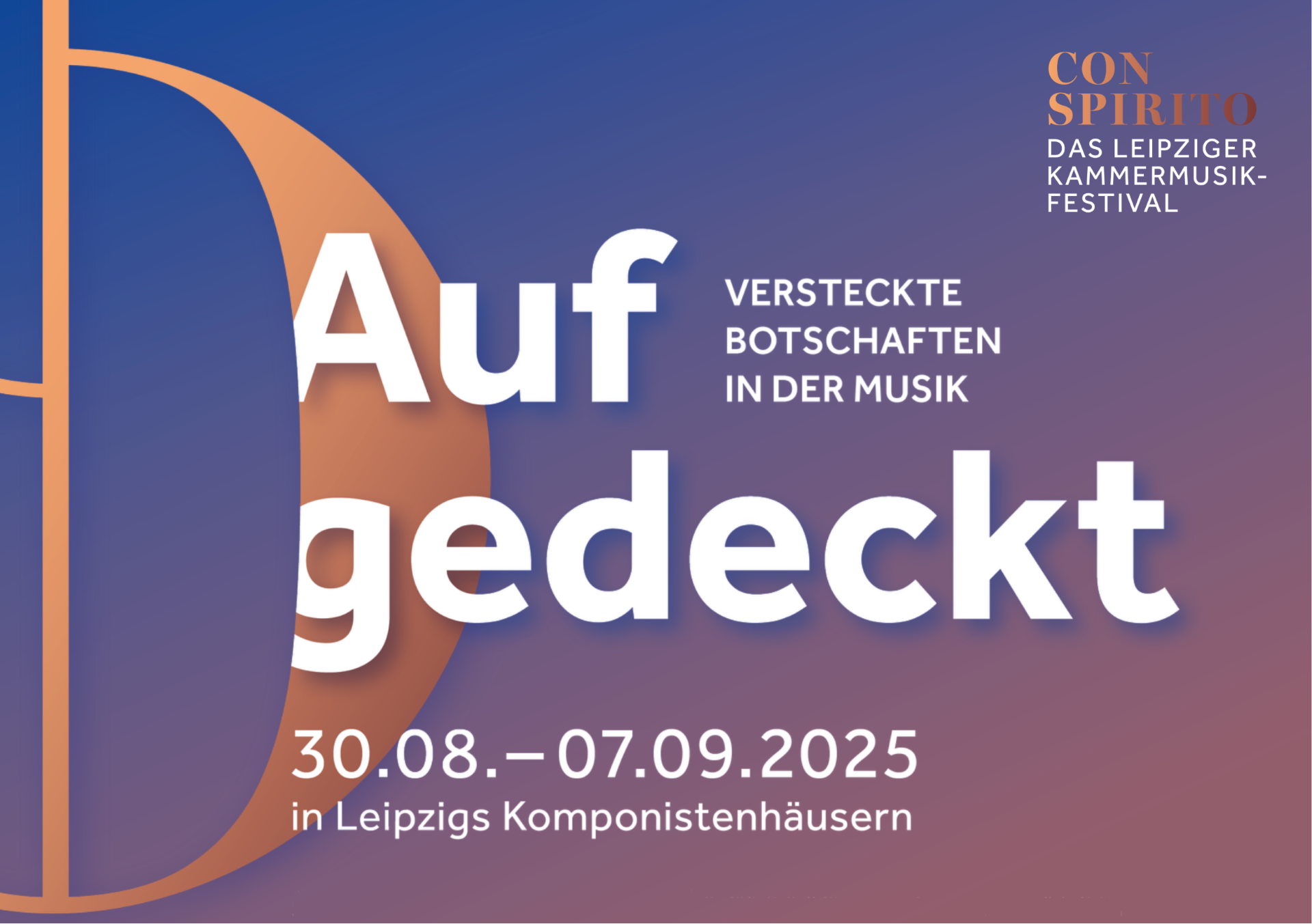 Con spirito - Das Leipziger Kammermusikfestival 2025