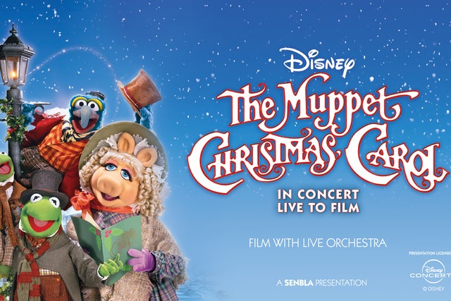 The Muppet Christmas Carol in Concert show poster
