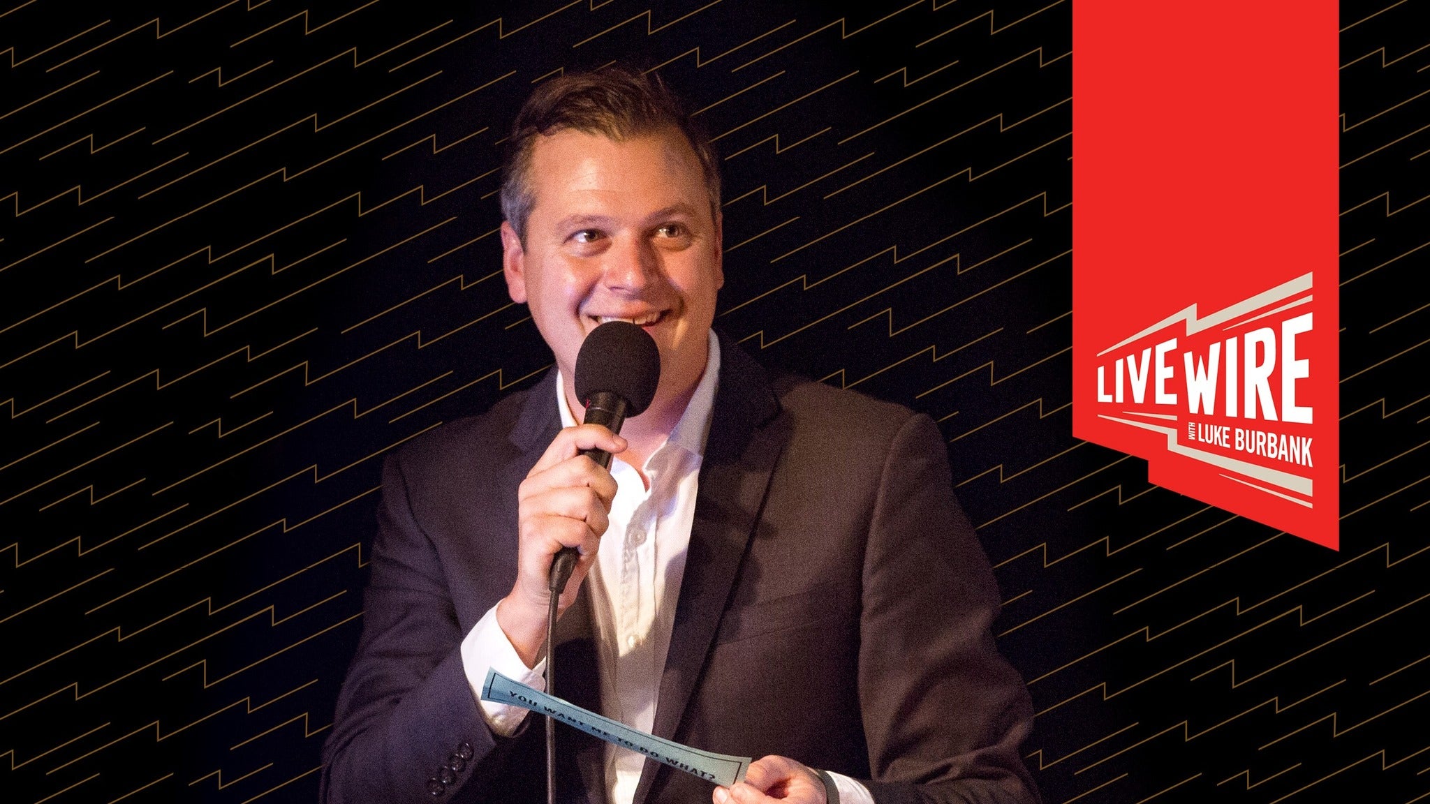 Live Wire With Luke Burbank in Seattle promo photo for Special  presale offer code