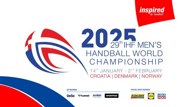 29th Men’s IHF World Championship – Main Round 1 i Jyske Bank Boxen, Herning 25/01/2025