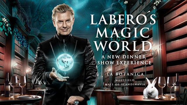 Labero’s Magic World i La Botanica, Stockholm 30/03/2024