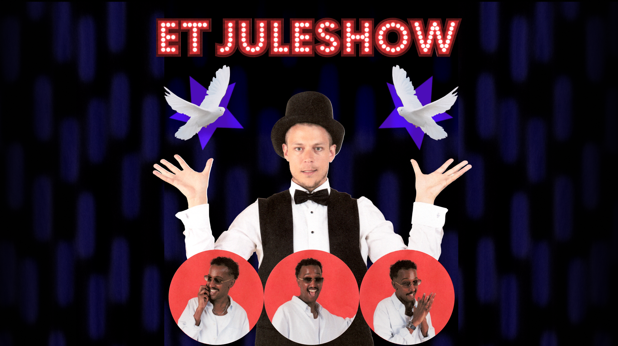 Et juleshow med Jonis Josef og Stenar «Fenomenet» Hallert