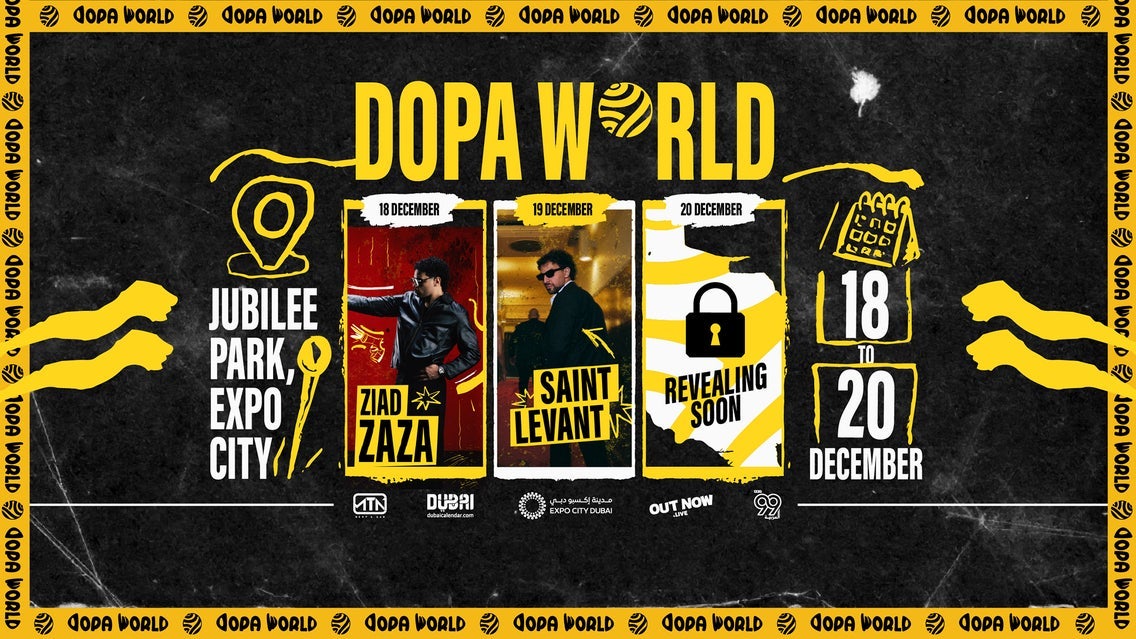 Dopa World - 3 Day Festival Pass (18-20 December 2026)