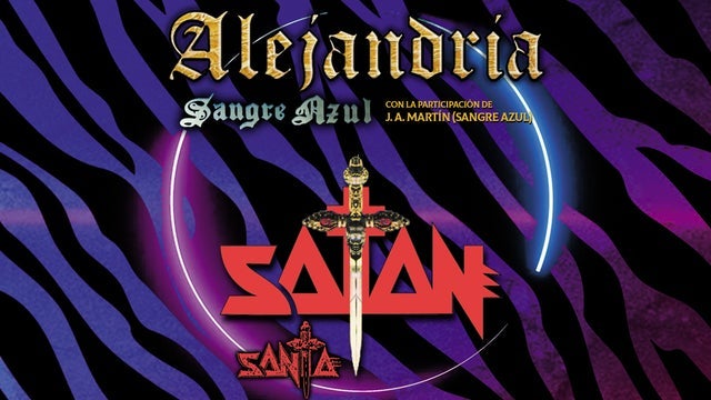 Alejandría + Satan in Salamandra Sala 1, L’Hospitalet de Llobregat 17/05/2025