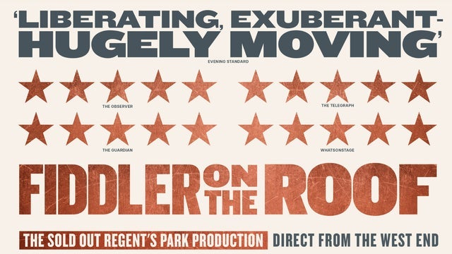 Fiddler on the Roof (Touring) in Bord Gais Energy Theatre, Dublin 07/10/2025